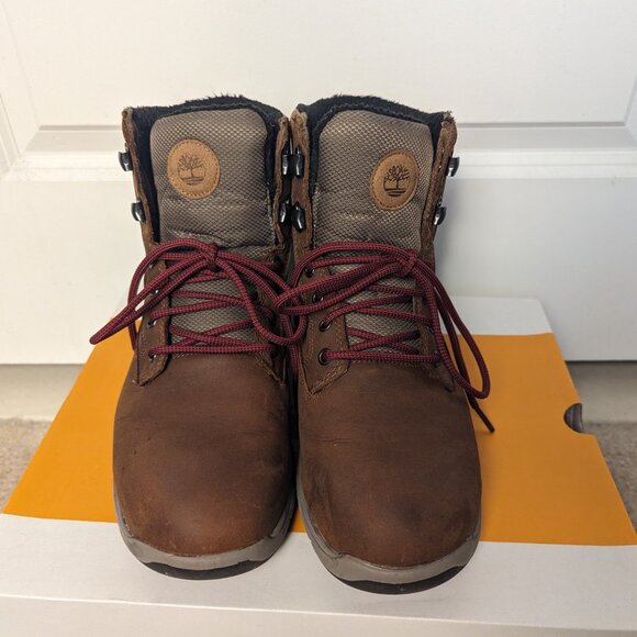 Timberland Norton Ledge WP Warm Lined Boot - Size 9.5 - Rust Nubuck - Picture 2 of 6